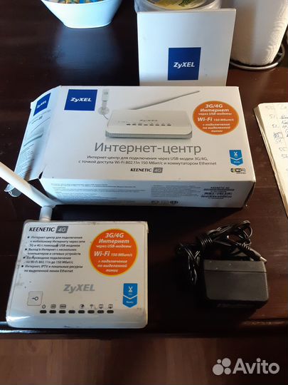 Интернет центр zyxel keenetic 4G
