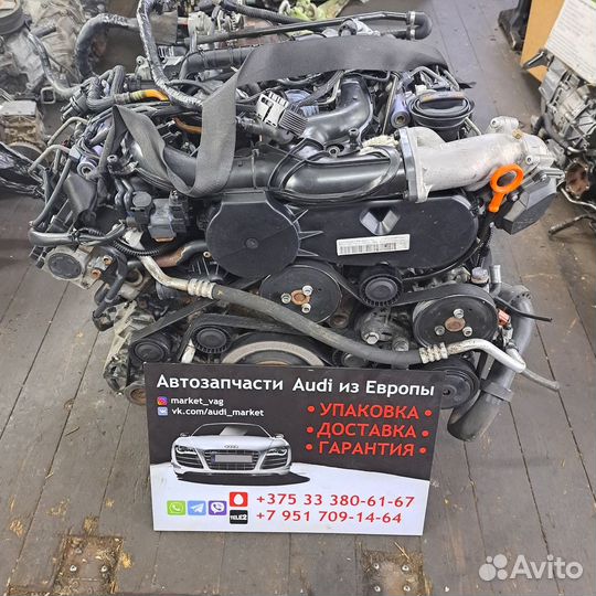 Двигатель комплектный 3.0 tdi V6 BUG BKS Audi/VW
