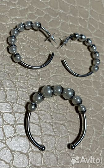 Браслет с серьгами Christian Dior