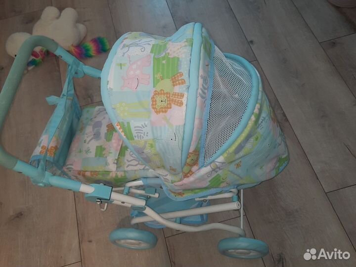 Коляска для кукол модульная 45см lanson toys