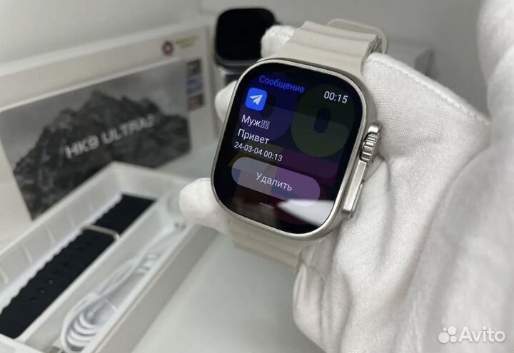 Смарт часы apple watch hk9 ultra 2