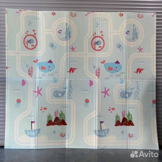 Складной детский коврик