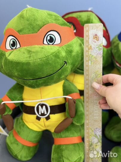 Черепашка-ниндзя мягкая игрушка