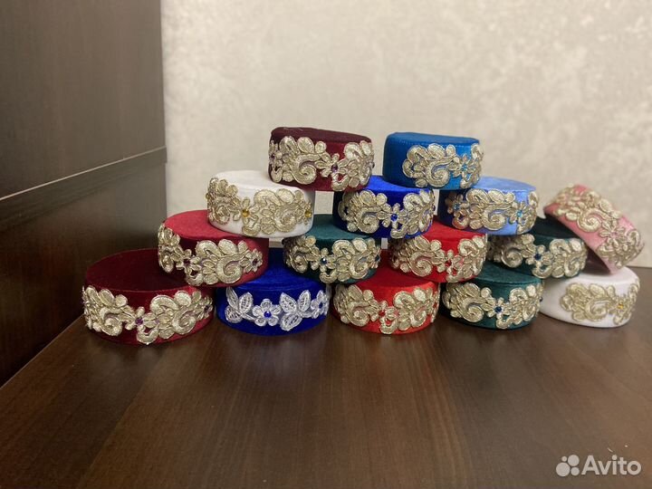 Тюбетейка женская на ободке