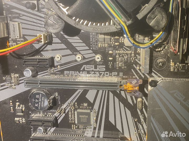 Материнская плата с процессором i3 8100