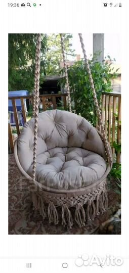 Качели макраме