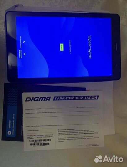 Планшет Digma 8443e 4g