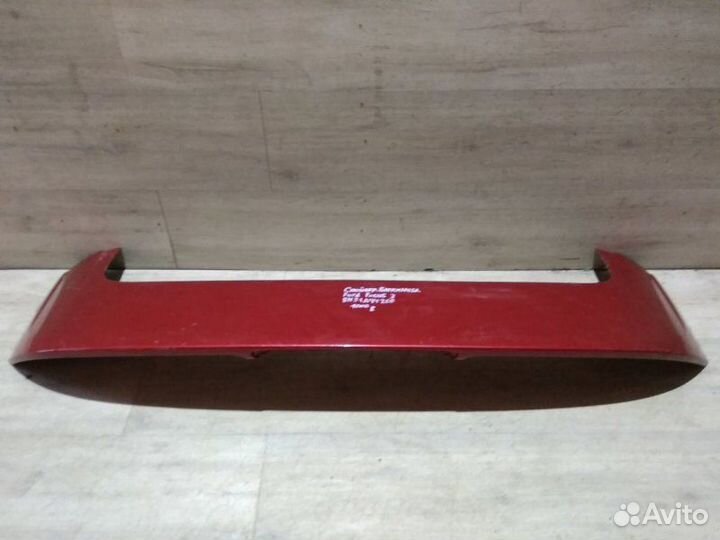 Спойлер багажника Ford Focus 3