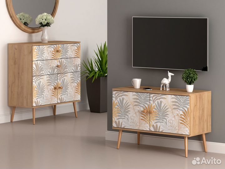 Тумба тv - 1 «Art design Flora»