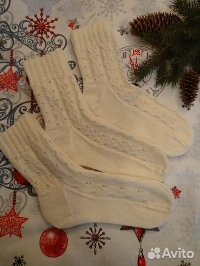 Носки вязаные ручной работы