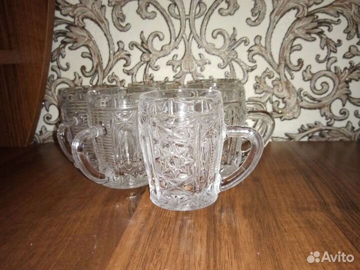 Хрустальные кружки