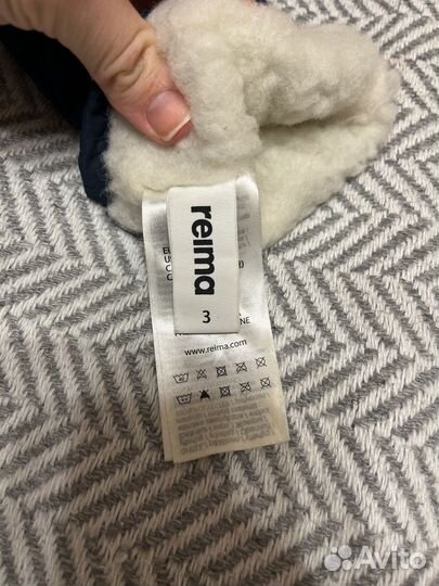 Перчатки детские зимание reima размер 3