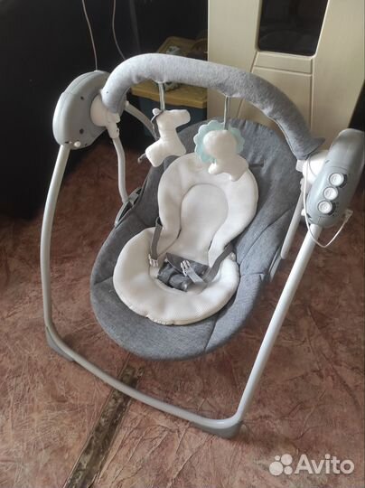 Детские качели шезлонг