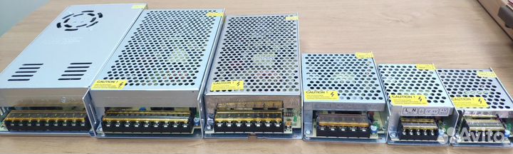 Блоки питания 36W - 400W 12V IP20 интерьерные и др