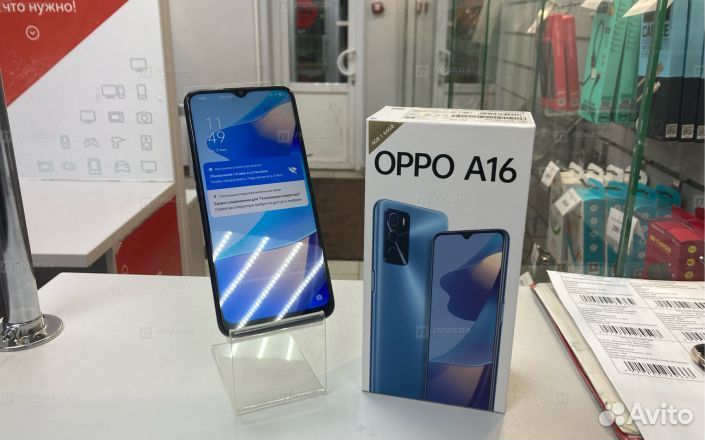 OPPO A16, 4/64 ГБ
