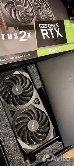 Видеокарта rtx 3060ti msi