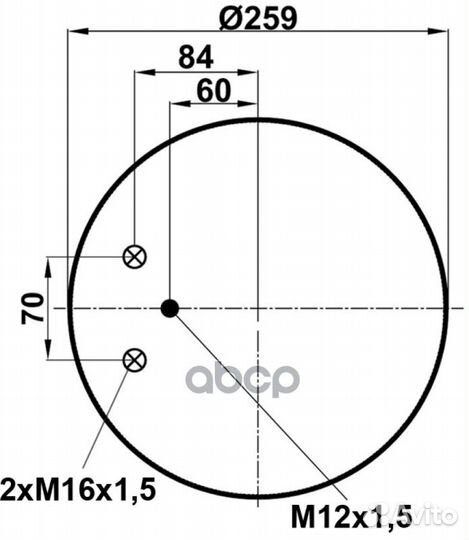 Воздушные подушки T00704882V2 topcover