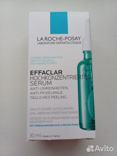 Сыворотка для лица Эфаклар Ля Рош Позе Effaclar