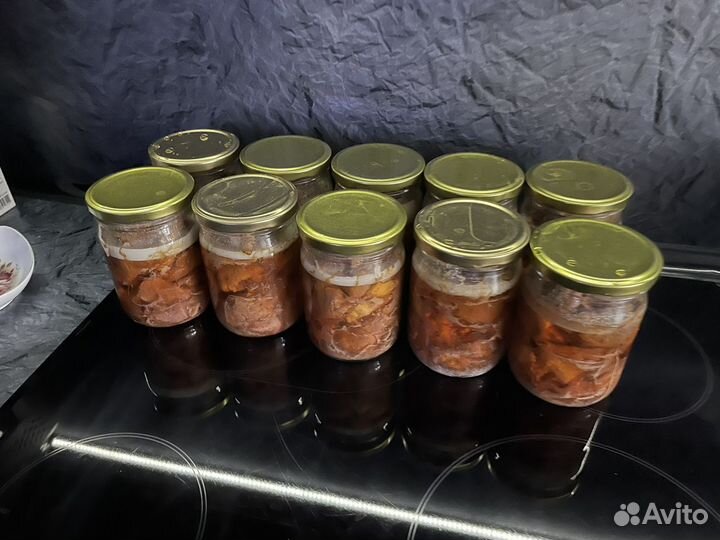 Свинина домашняя тушёная