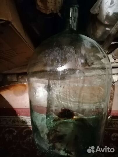 Бутыль стеклянная 20 литров