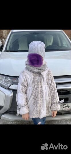 Шубка для девочки 122 размер