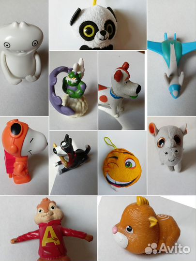 Игрушки из макдональдса хэппи мил