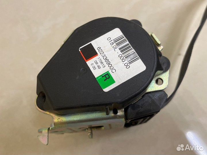 Ремень безопасности задний правый Лада Ларгус R90