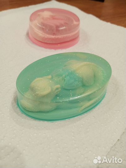 Мыло ручной работы дракон