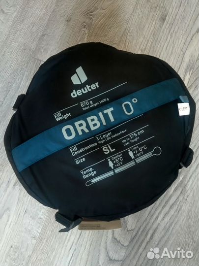 Спальный мешок женский Deuter Orbit 0 SL