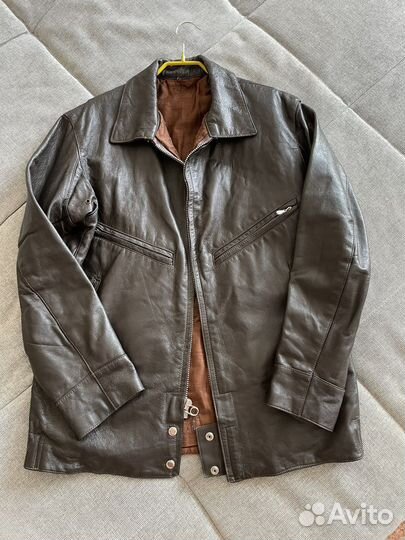 Кожаная лётная куртка (шевретка) ввс СССР