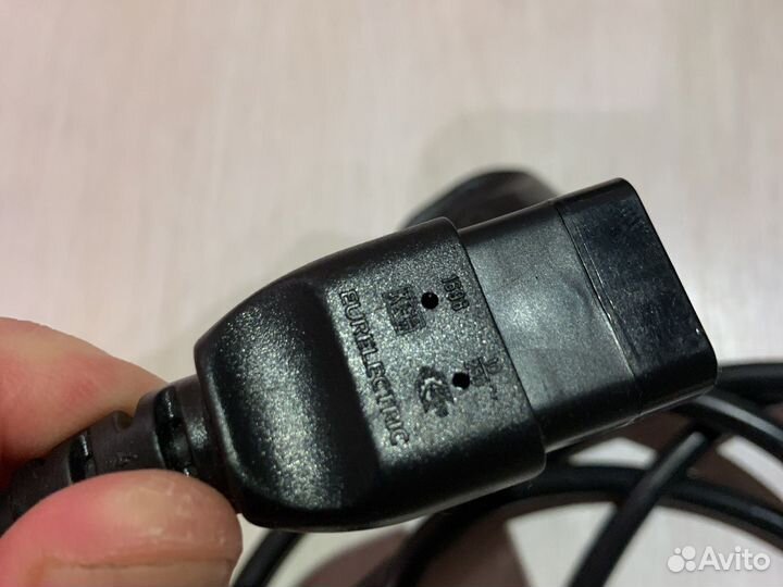 Силовой сетевой кабель 220 В V eurelectric