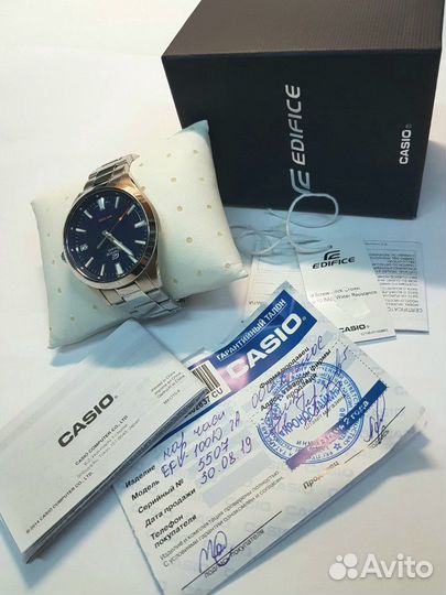 Часы Casio EFV-100D-2A