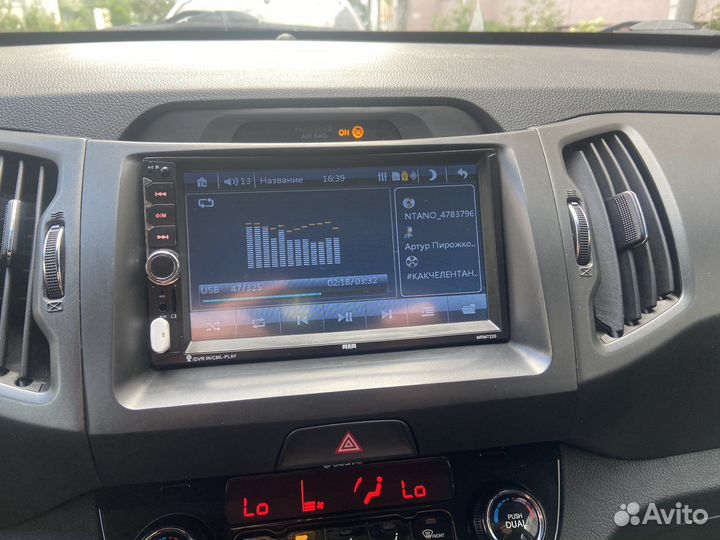 Магнитола на kia sportage 3