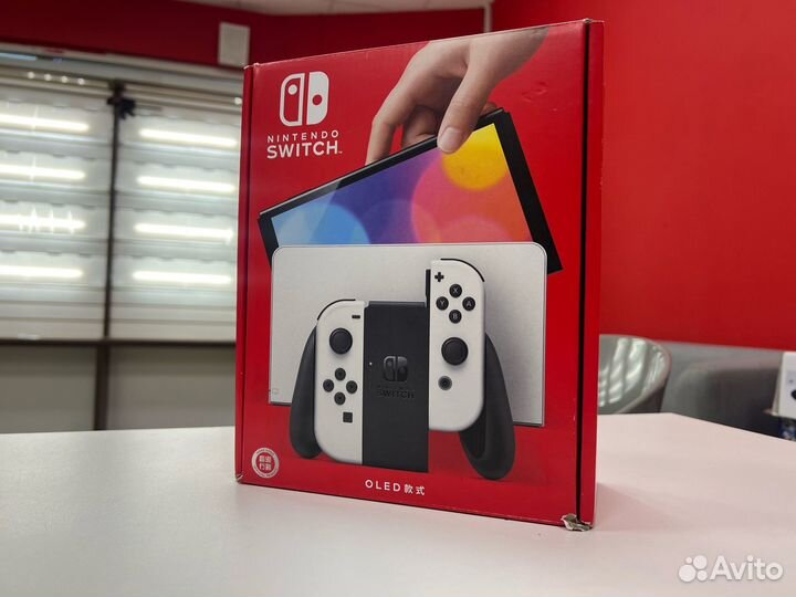 Nintendo Switch Oled White. Идеал