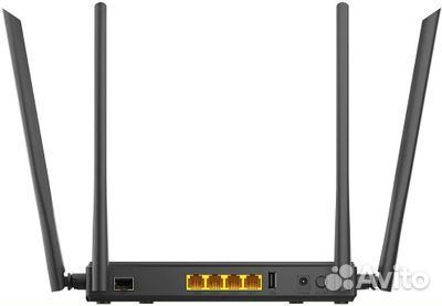 Wi-Fi роутер D-Link DIR-825/gfru/R3A, AC1200