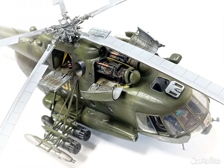 Модель вертолёта ми-8 масштаб 1/48