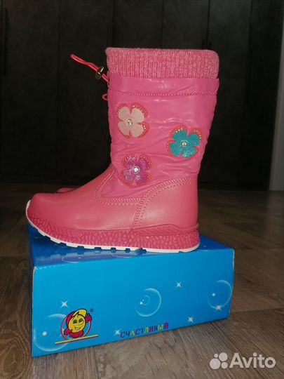 Сапоги зимние для девочки
