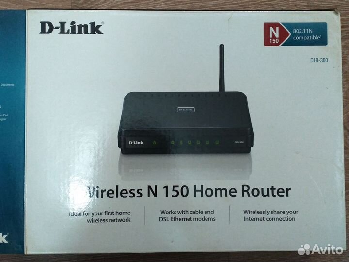 Wifi роутер D link Wireless N 150