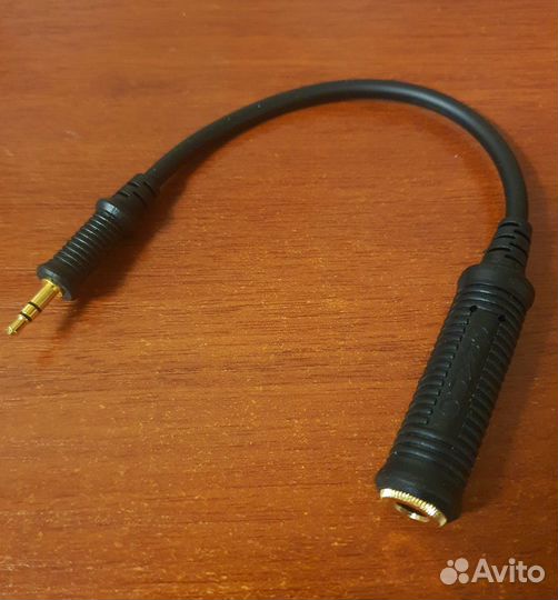 Адаптер (переходник) jack 6,3 на 3,5