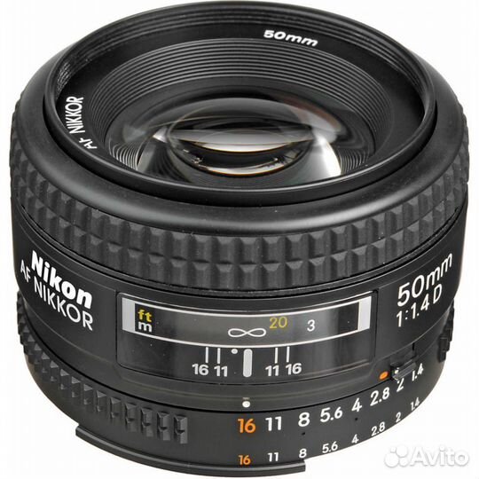 Nikon 50mm f/1.4D AF Nikkor новый