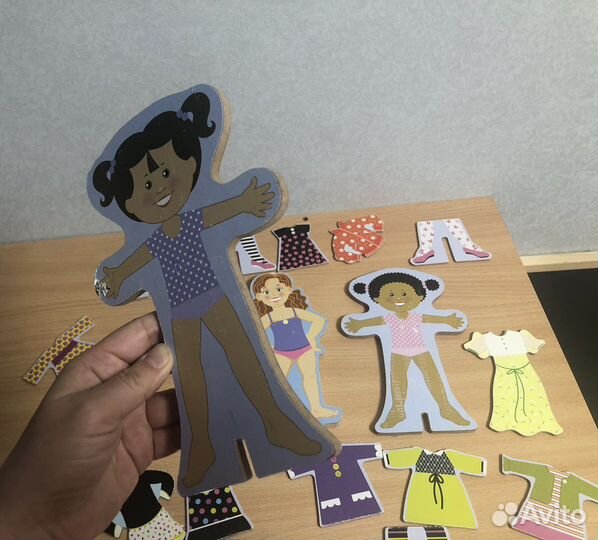 Кукла магнитная melissa doug и десяток королевство