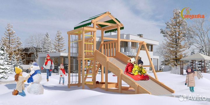 Детская площадка уличная для активных игр