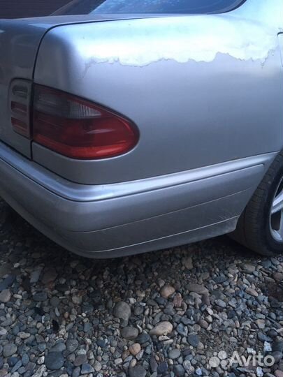 Задний бампер mercedes w210 рестайлинг