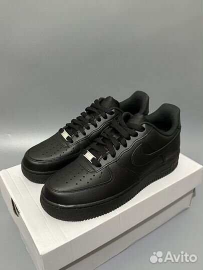 Кроссовки Nike Air Force 1 Low Triple Black ориг