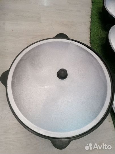 Казан 22л. Узбекский чугун.толстостенный+печь