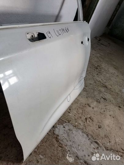 Дверь передняя левая Ситроен С4 Б7