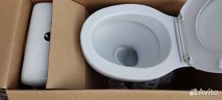 Унитаз-компакт Яуза косой выпуск одинарный слив