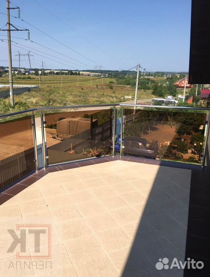 Перила из нержавеющей стали, ограждение