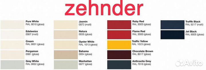 Стальной трубчатый радиатор отопления Zehnder 6040