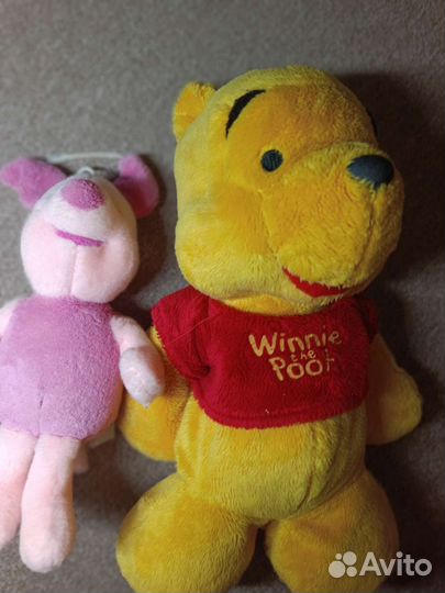 Мягкая игрушка винни пух и пяточек